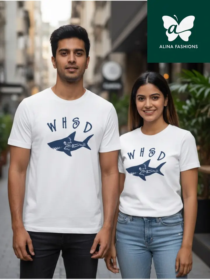 Deep Dive: Bangkok Shark Graphic Cotton Tshirt