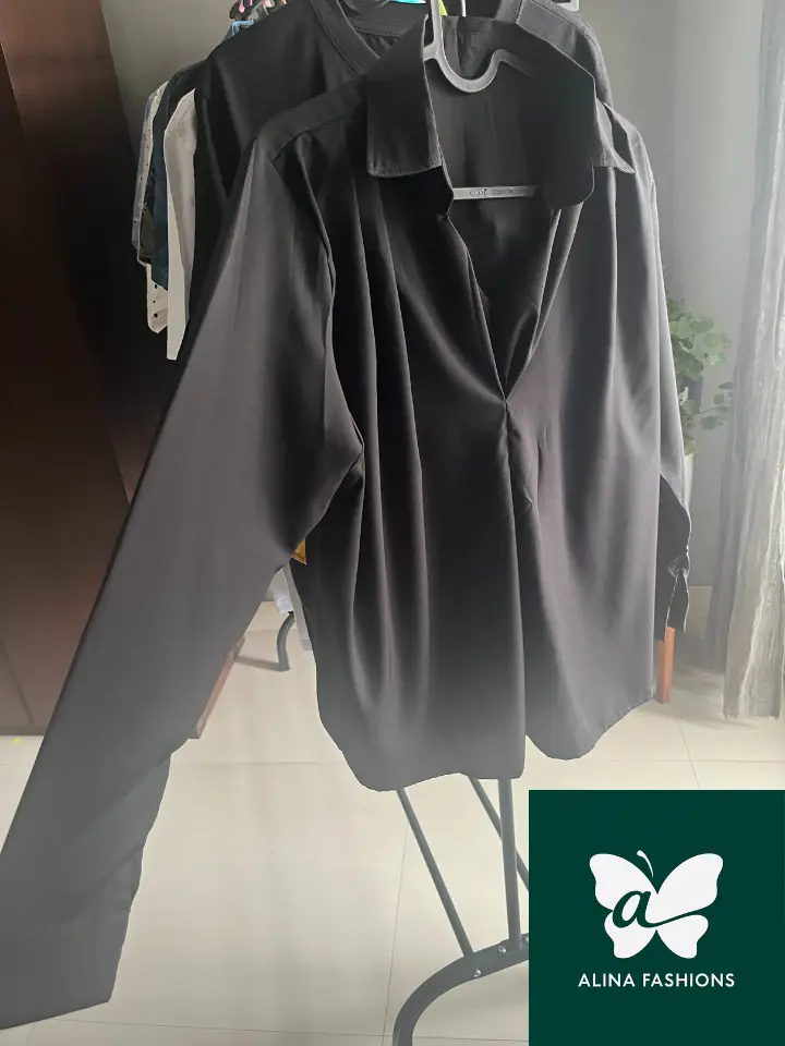 Jet Black Urban Chic Shirt - Image 2