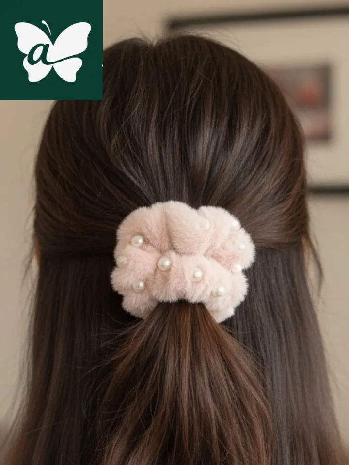 Cloud Nine Pearl Scrunchie (Imported from Thailand) - Image 3