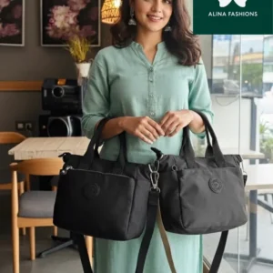 Blackout Essential: Mindesa Water-Resistant Unisex Sling Bag