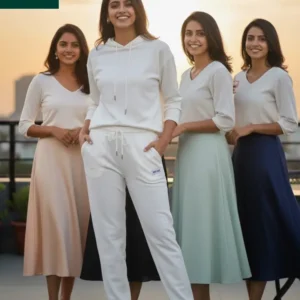 Bangkok Breeze Linen Stretch Skirt