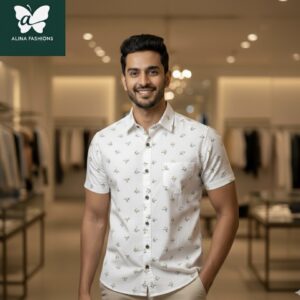 Pure Cotton Floral Shirt