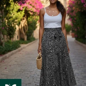 The Traveler's Linen Skirt