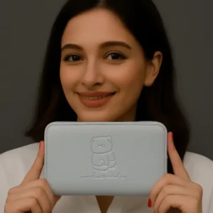 Moshi Moshi "Wonderful Day" Embossed Bear Long Wallet