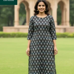 Handcrafted Resist-Dyed Ajrakh Textile