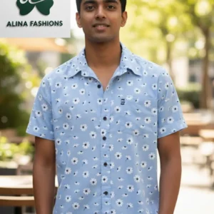 The Alina Fashions Floral Cotton Shirt