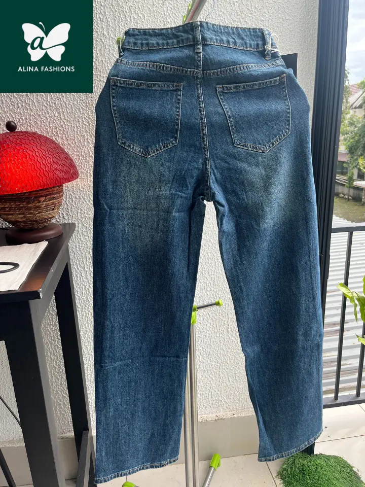 Comfort Chic Baggy Jeans Blue MV - Image 3