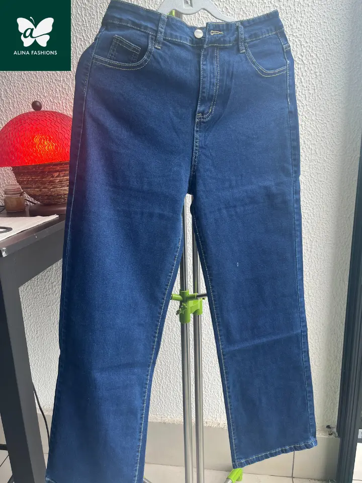 The Trendsetter High-Waist Jeans dark blue - Image 2