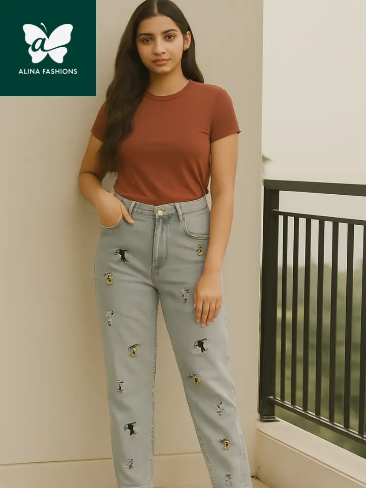 Bangkok Breeze Loose-Fit Jeans - Image 4