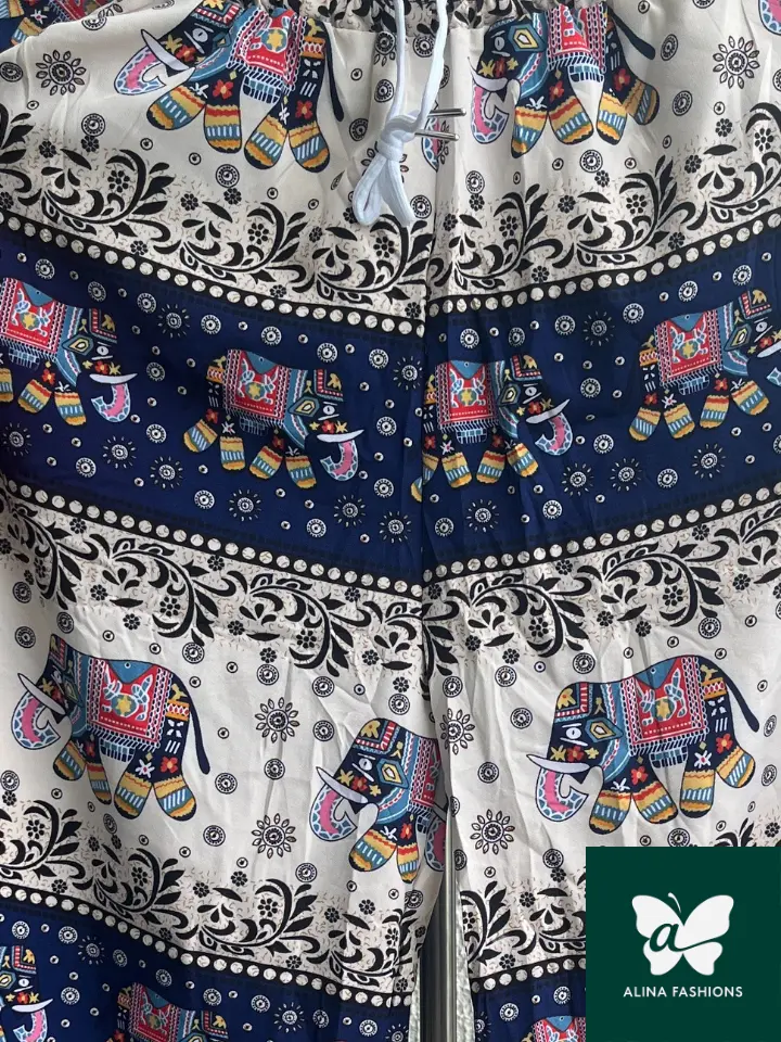 Urban Comfort Elephant Print Pants - Image 2