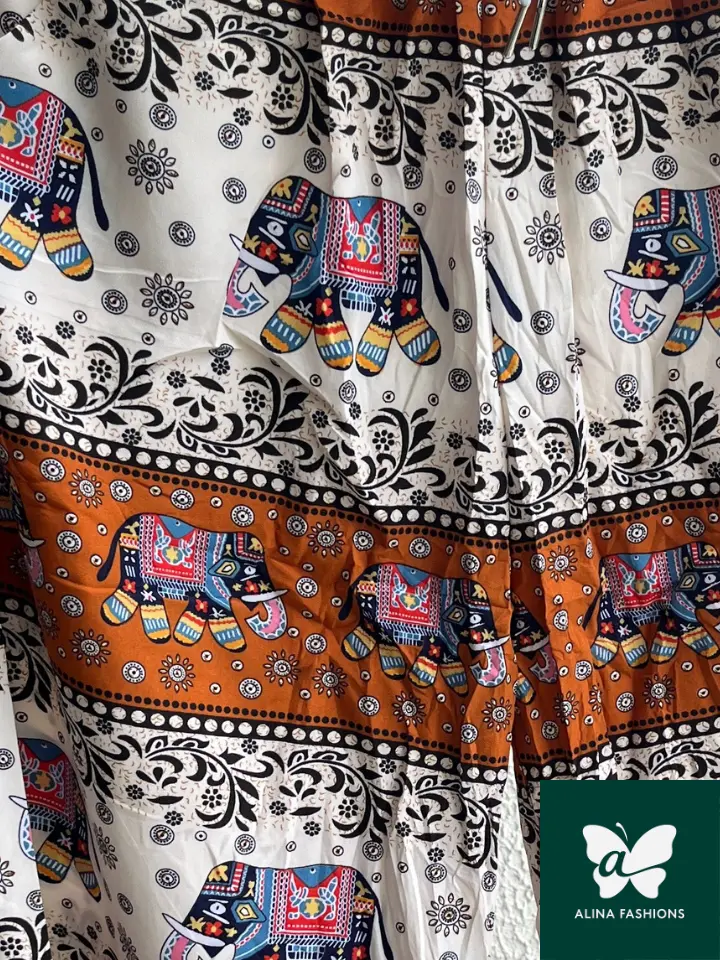 Thai Traveler Cotton Elephant Pants - Image 2