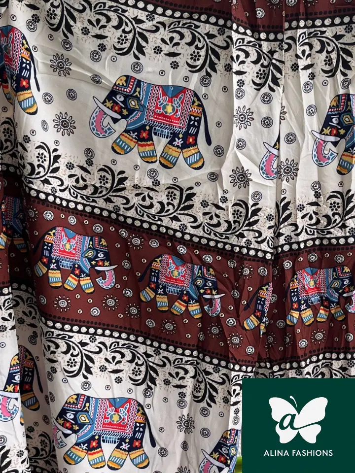 Desert Dream Elephant Yoga Pants - Image 2