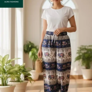 Urban Comfort Elephant Print Pants