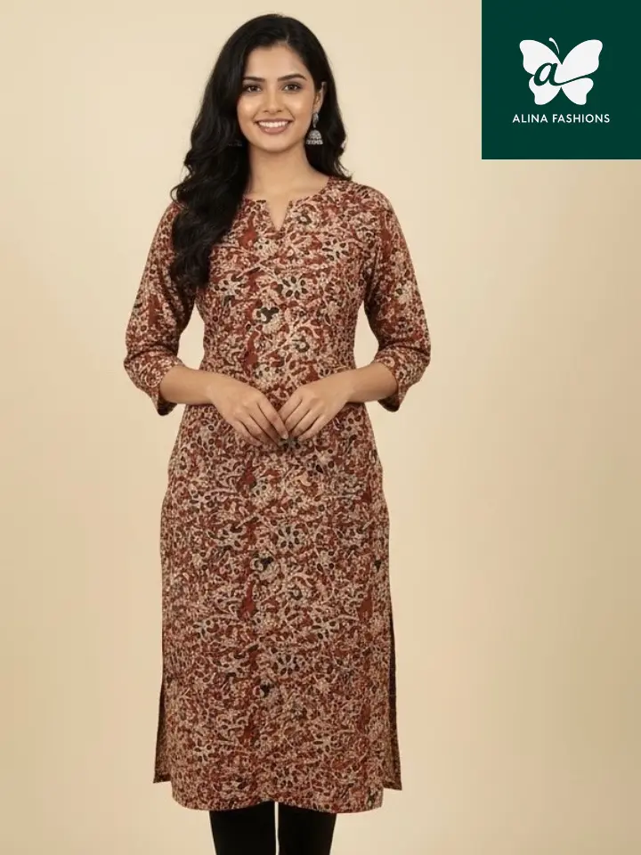 Material for Kalamkari Kurtis - Image 3