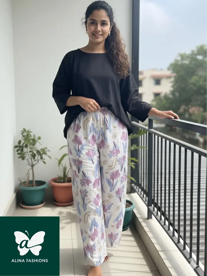 Effortlessly Chic Floral Lounge Pants