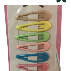 Everyday Chic Snap Hair Clips Set of 6