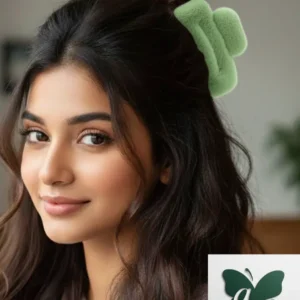 Plush Velvet-Feel Hair clip