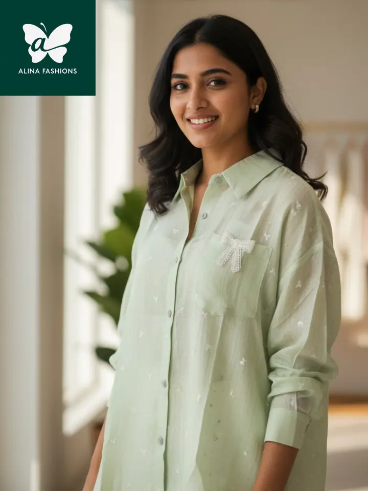 Yezi Relaxed Fit Long Sleeve Shirt - Image 2