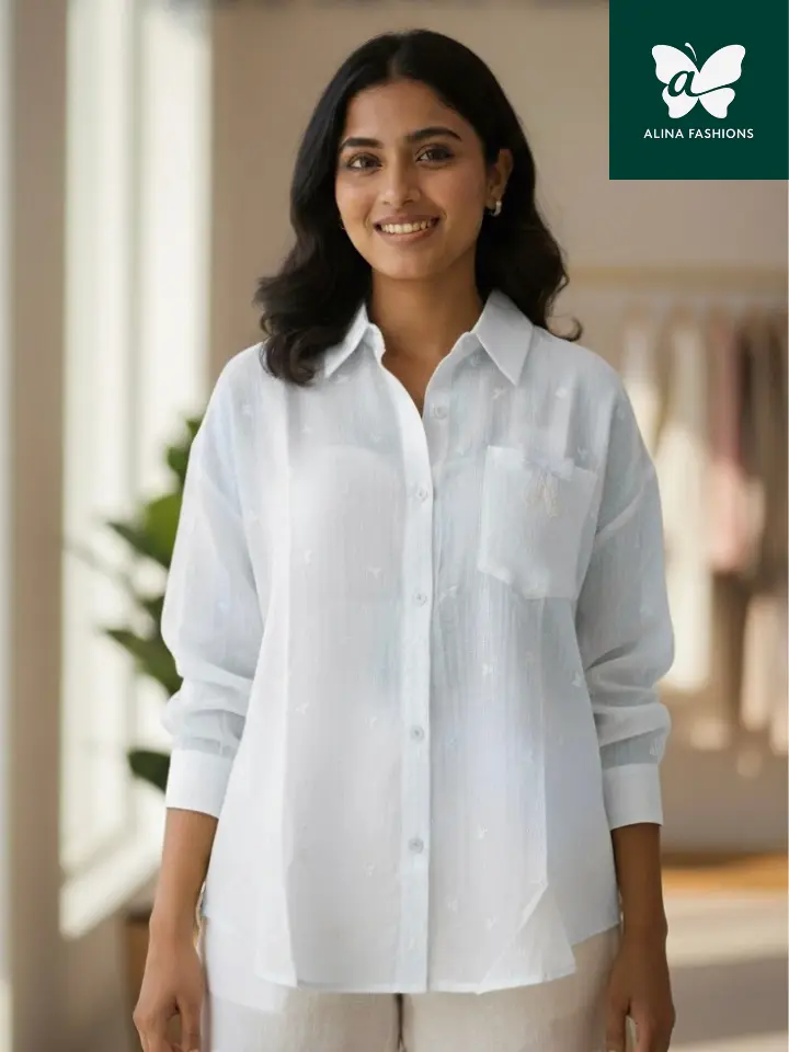 Genuine Yezi brand loose-fit shirt