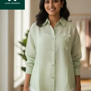 Yezi Relaxed Fit Long Sleeve Shirt