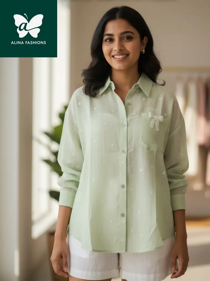 Yezi Relaxed Fit Long Sleeve Shirt